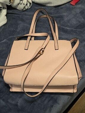 T.J.Maxx Pebbled Tote in Pink